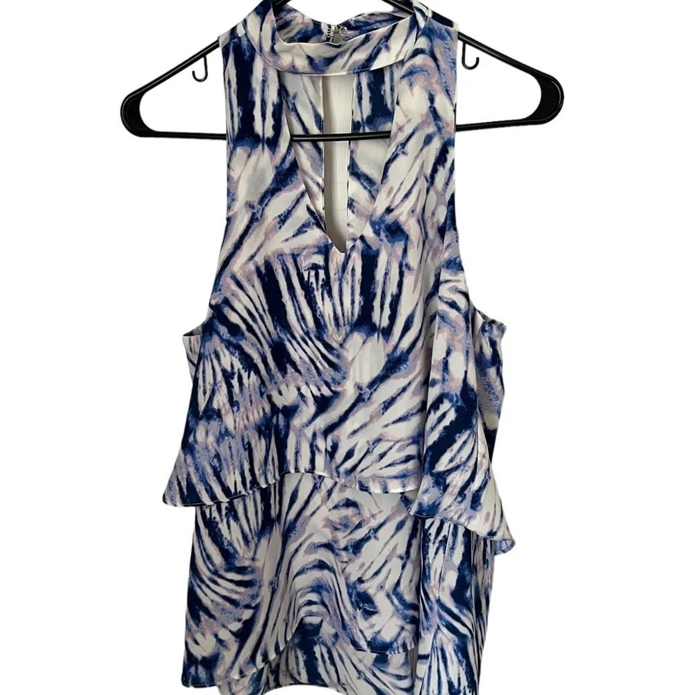 Tie-Dye Print Tank Top Spring Summer